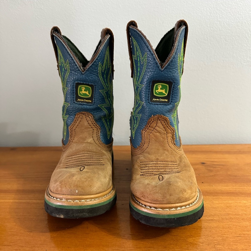 John Deere Kids' Cowboy Boots- Size 11